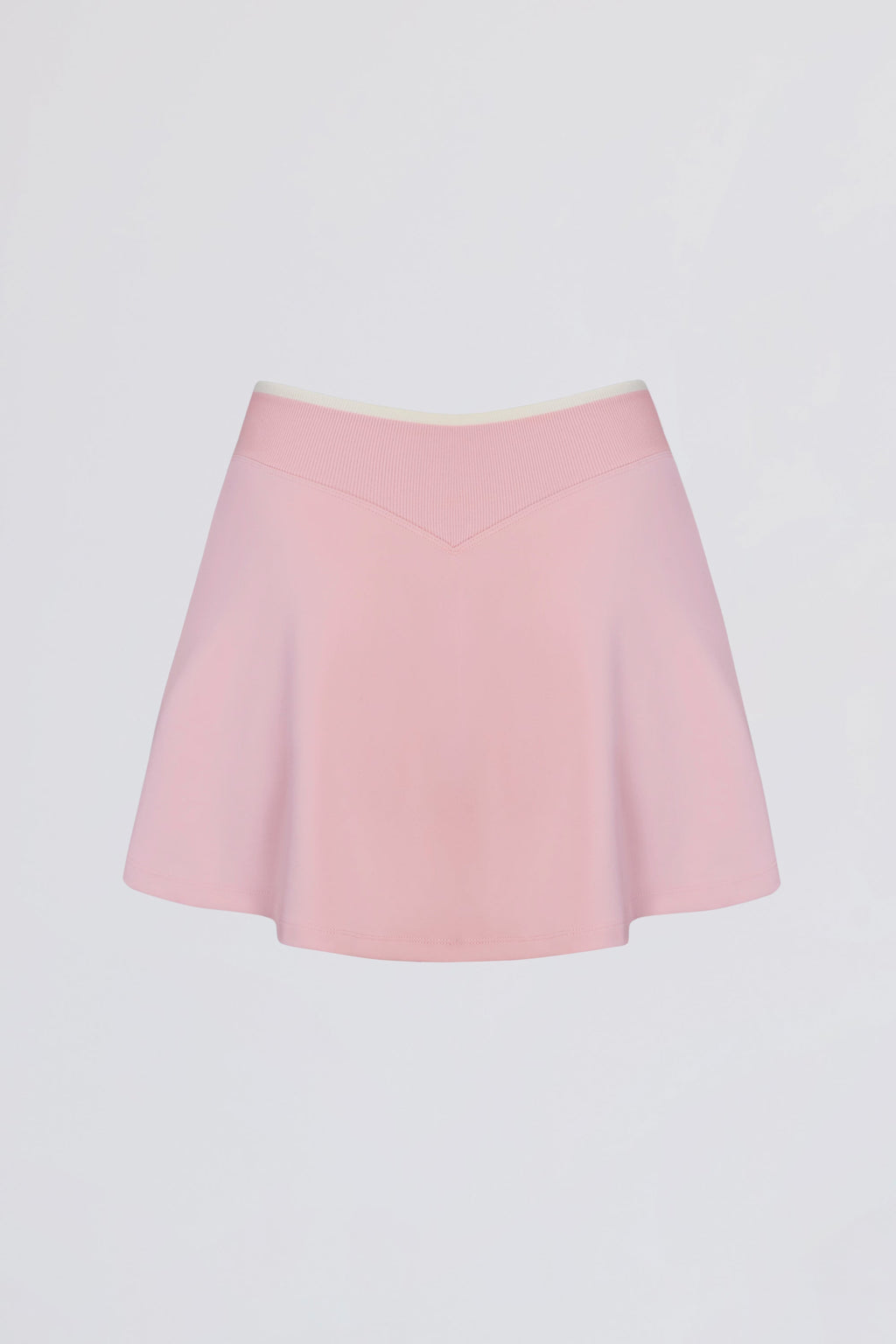 Soft Active Crossover Mini Skort in Powder Pink