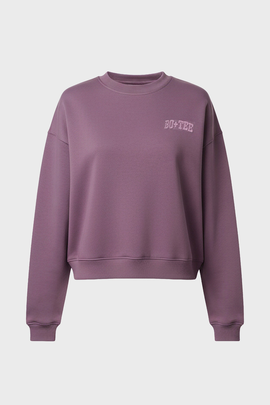 Oversized Crew-Neck Jumper in Dusk
