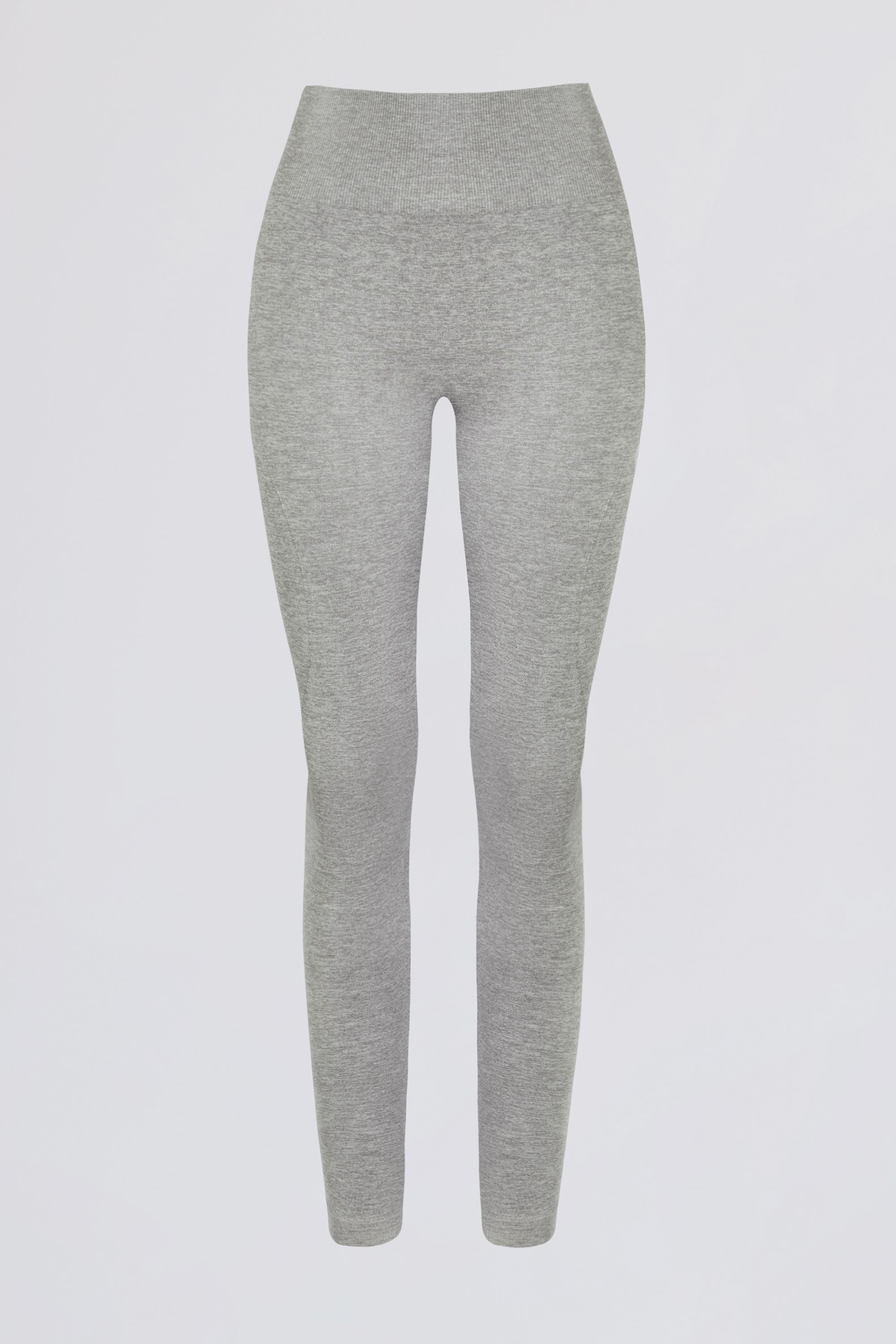 Super Sculpt Seamless High-Waist Leggings in Grey Marl