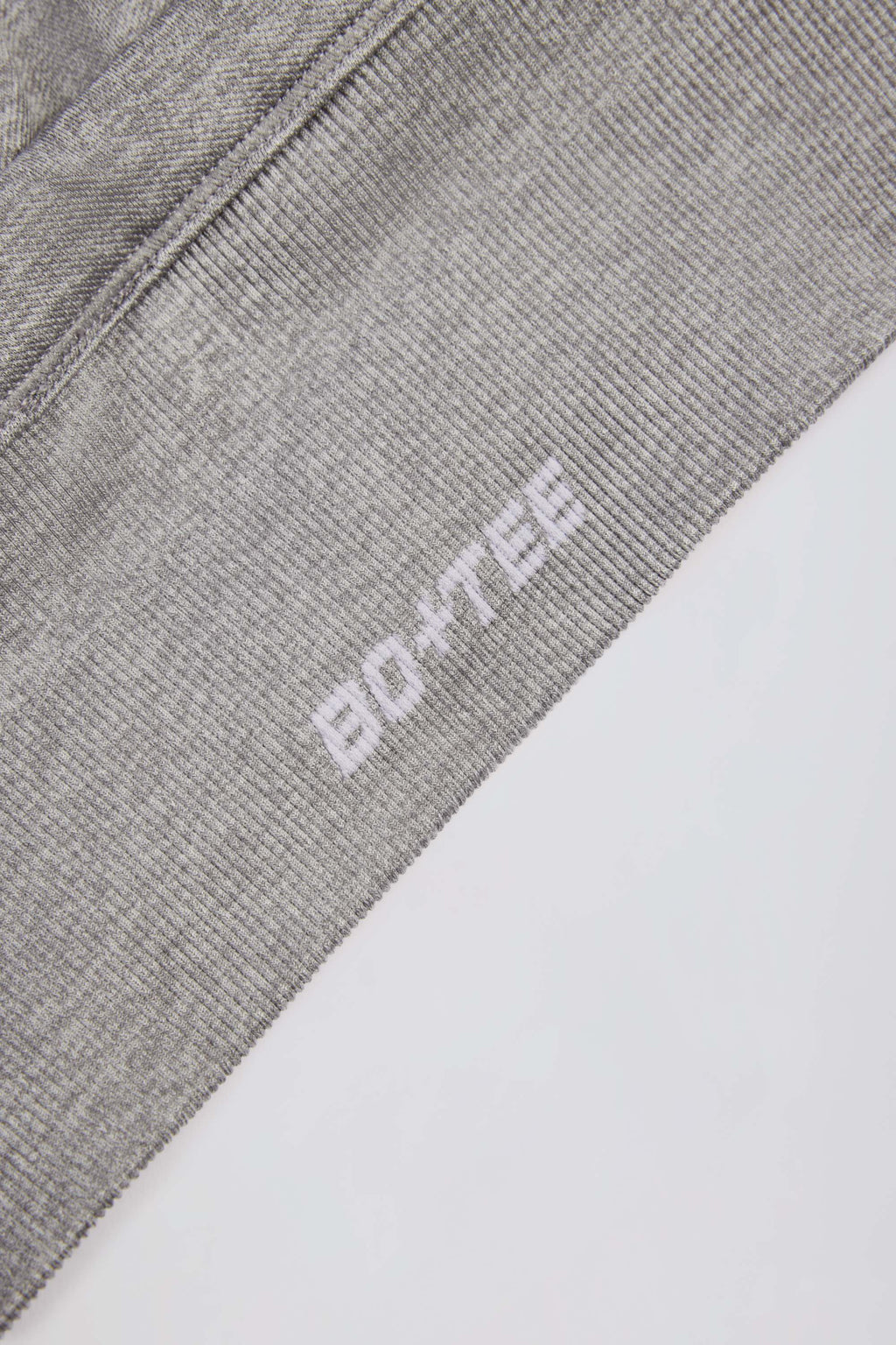 Super Sculpt Seamless Crossback Sports Bra in Grey Marl