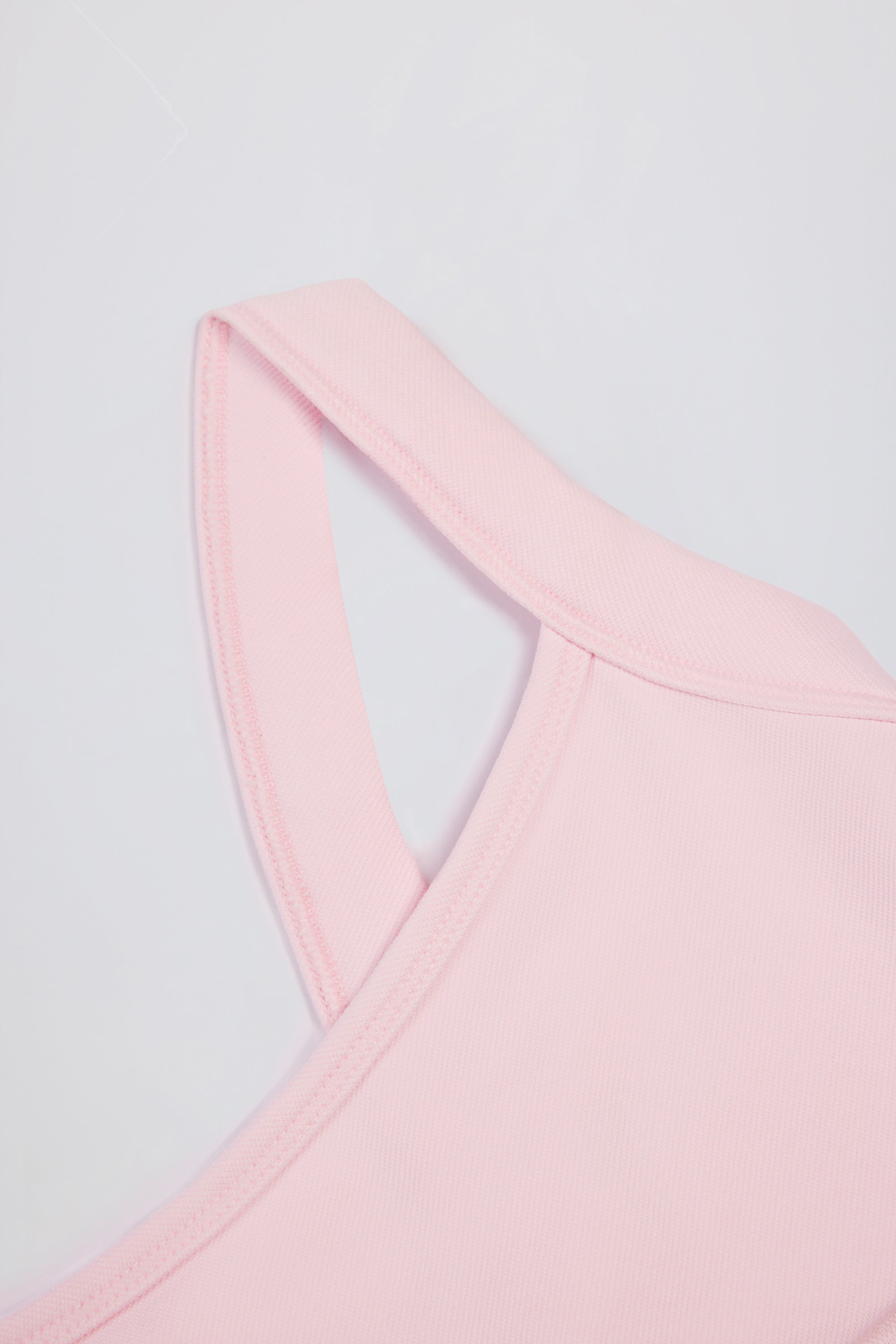 Super Sculpt Seamless Longline Camisole Top in Powder Pink