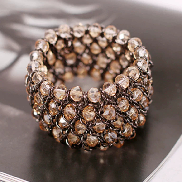 Gzixy | Retro Wide Bracelet for Women – European Style Jewelry Accessory