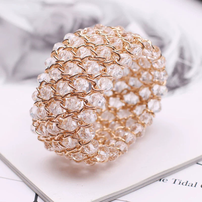 Gzixy | Retro Wide Bracelet for Women – European Style Jewelry Accessory