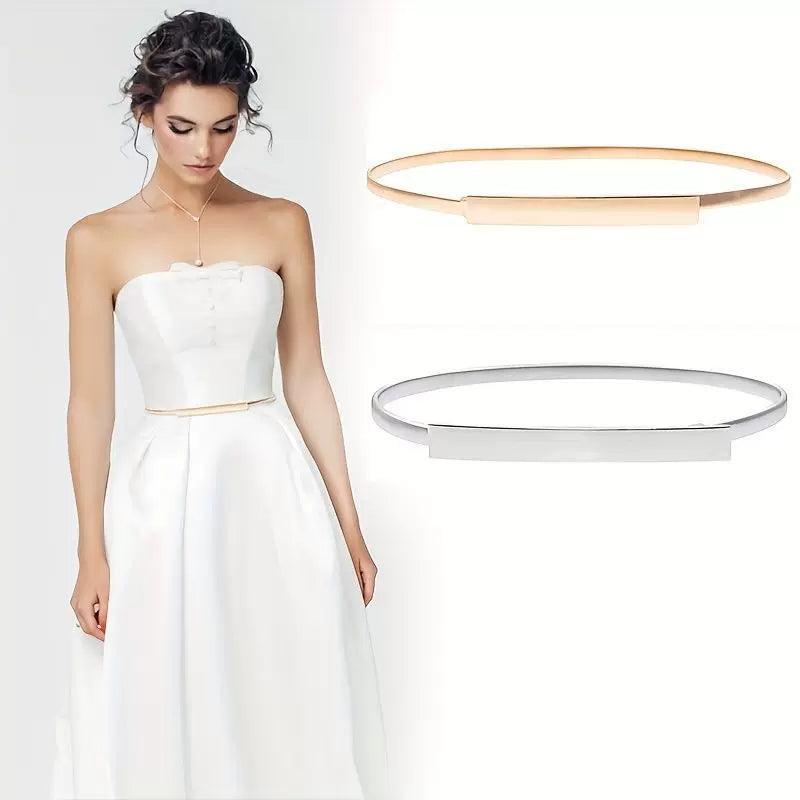 Gzixy | Metal Waist Chain Belt for Women – Personalized Skirt Chain Fashion Accessory