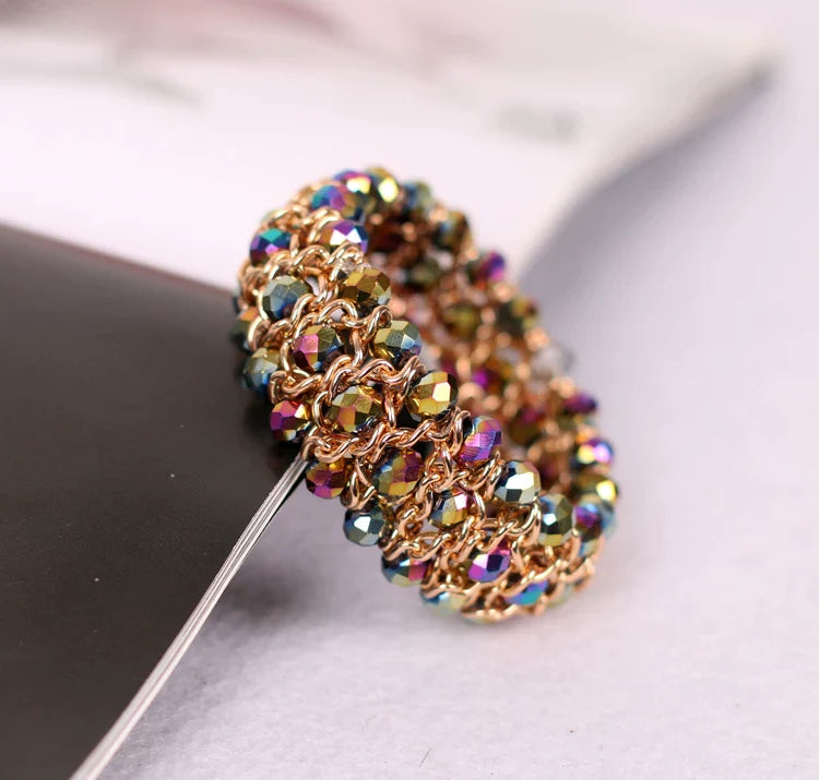 Gzixy | Retro Wide Bracelet for Women – European Style Jewelry Accessory