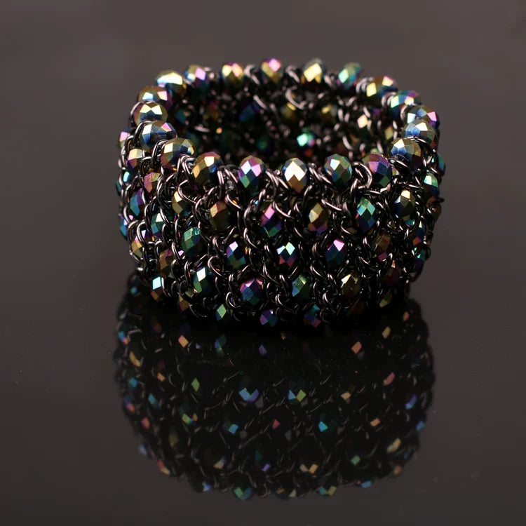 Gzixy | Retro Wide Bracelet for Women – European Style Jewelry Accessory