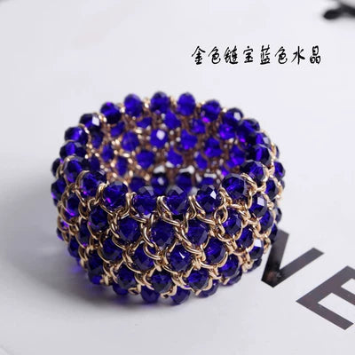 Gzixy | Retro Wide Bracelet for Women – European Style Jewelry Accessory