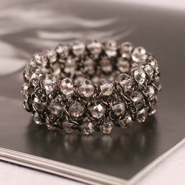 Gzixy | Retro Wide Bracelet for Women – European Style Jewelry Accessory