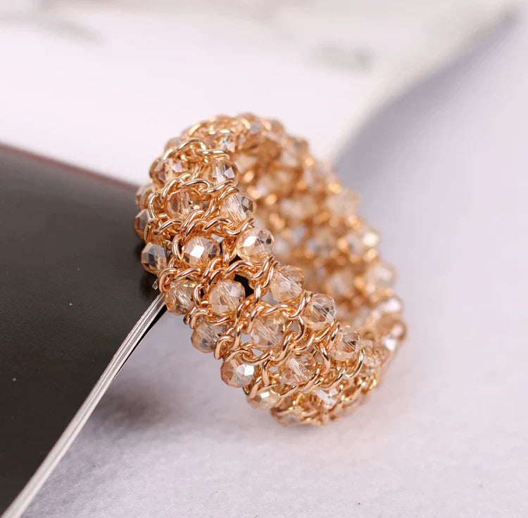 Gzixy | Retro Wide Bracelet for Women – European Style Jewelry Accessory