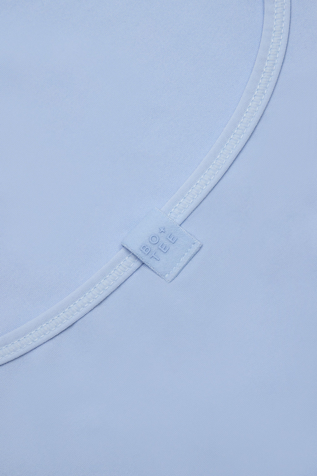 Cross-Back Tank Top in Sky