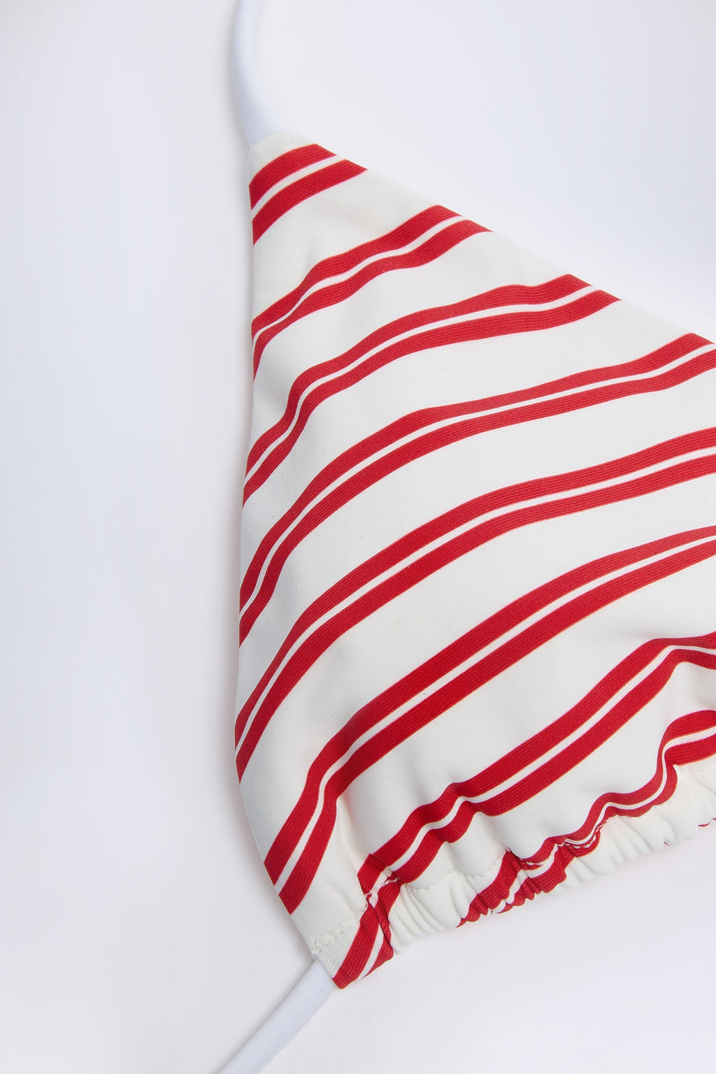 Triangle Bikini Top in Cherry Red