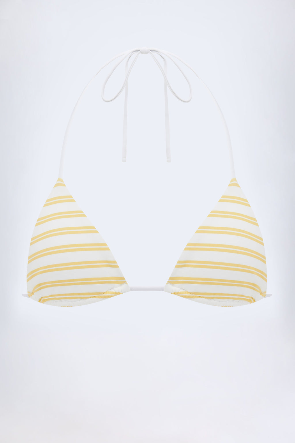 Triangle Bikini Top in Lemon