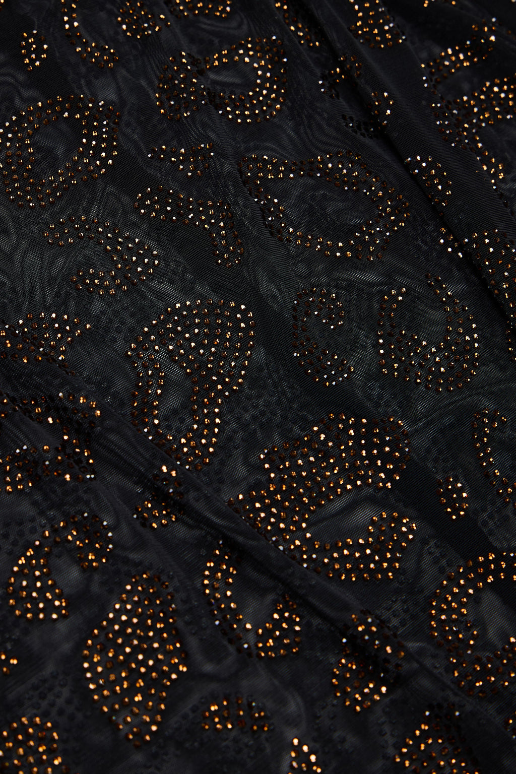 Embellished Backless Maxi Dress in Black