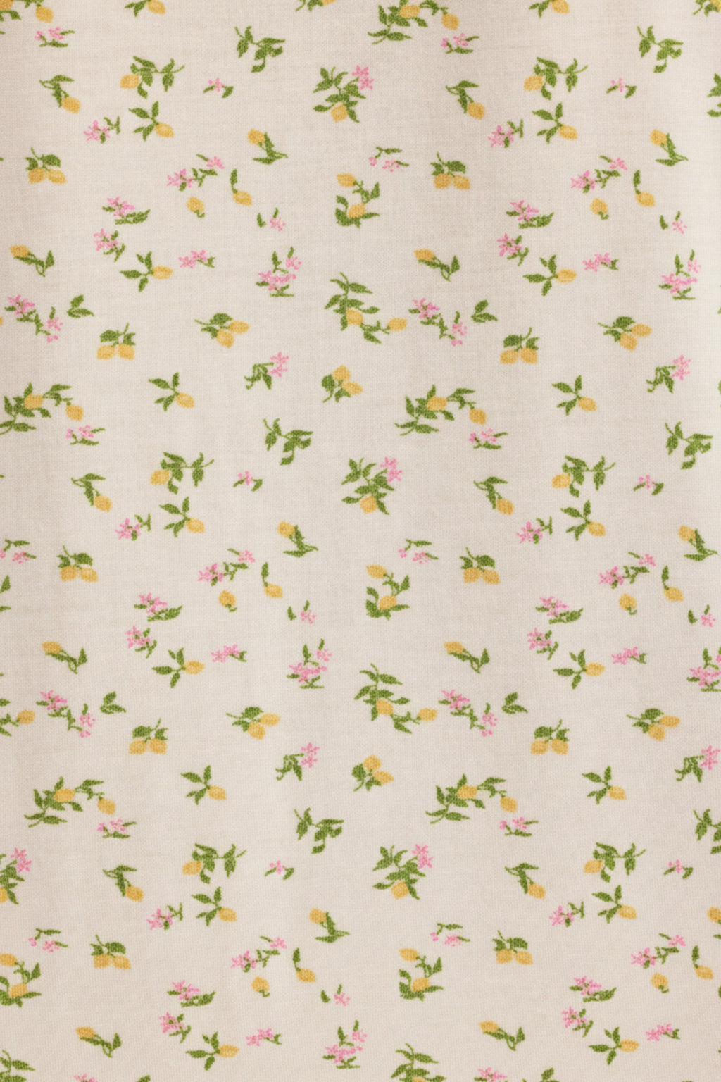 Modal Camisole Pyjama Top in Lemon Print