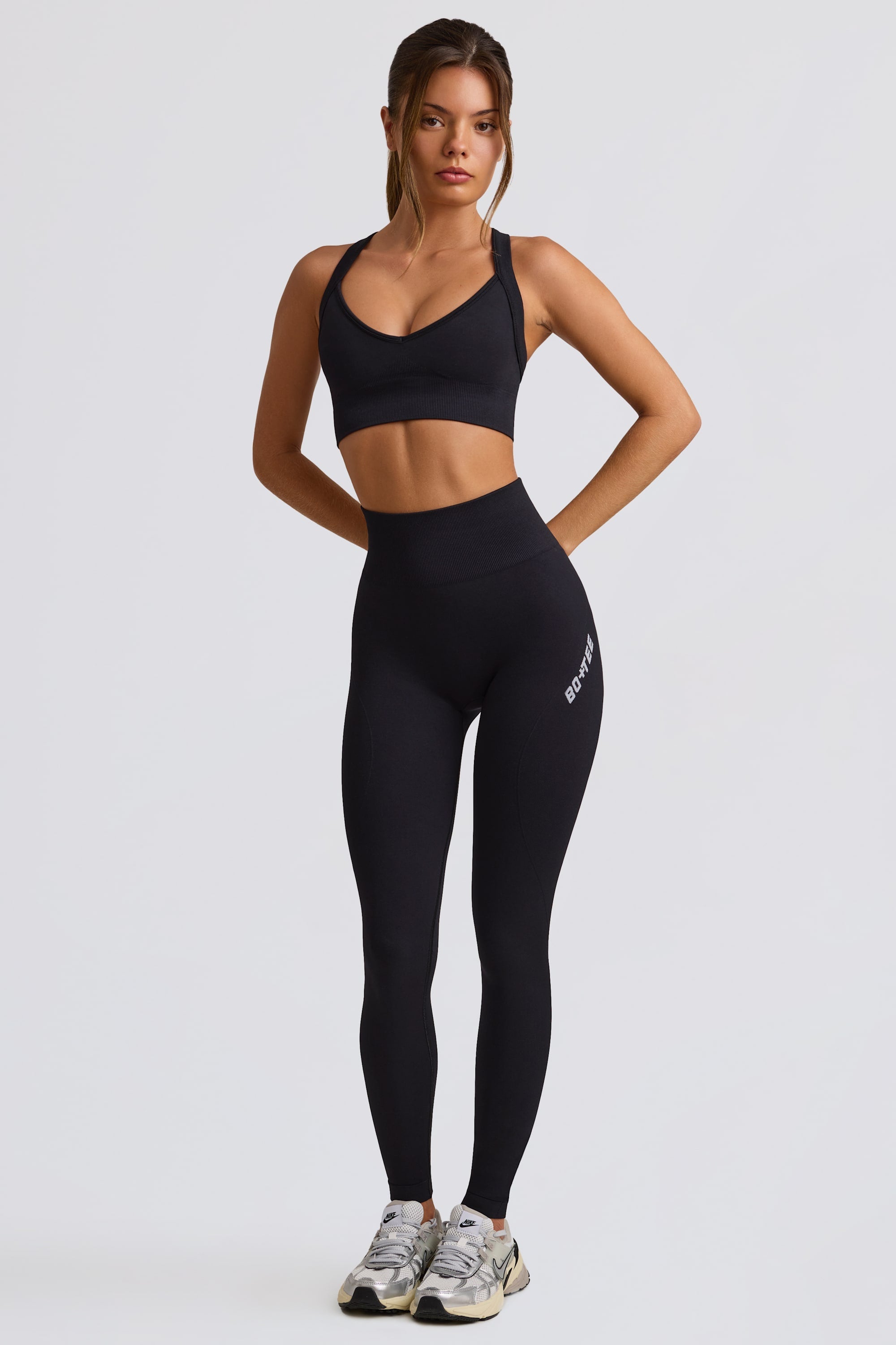 Super Sculpt Seamless High-Waist Leggings in Black