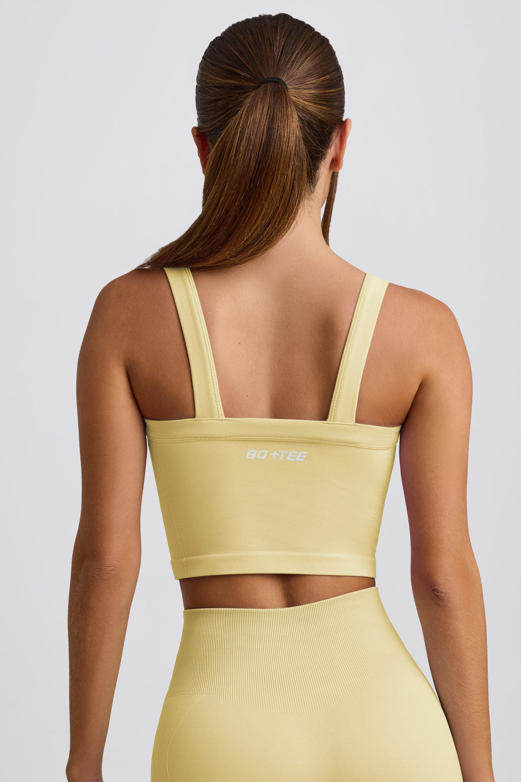 Super Sculpt Seamless Longline Camisole Top in Butter Yellow