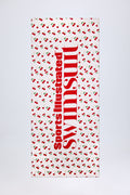 Logo Beach Towel in Cherry Print